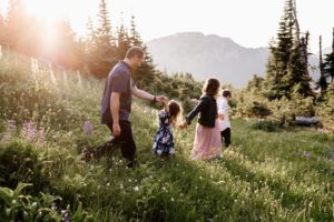 Mountain Sunset Family Session 14