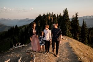 Mountain Sunset Family Session 5