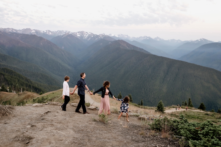 Mountain Sunset Family Session 9