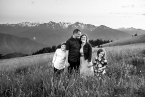 Mountain Sunset Family Session 11