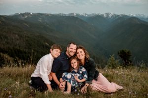 Mountain Sunset Family Session 13